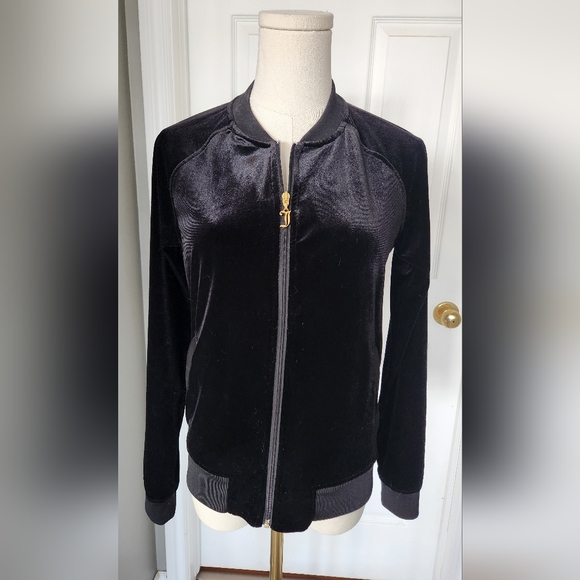 Juicy Couture velour black jacket - Size Small - Picture 3 of 10